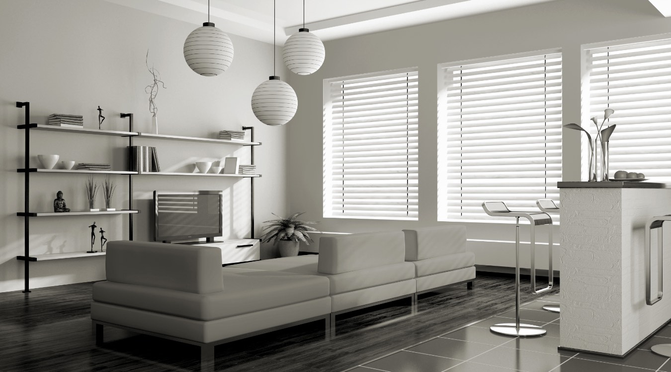 white blinds in Bluff City