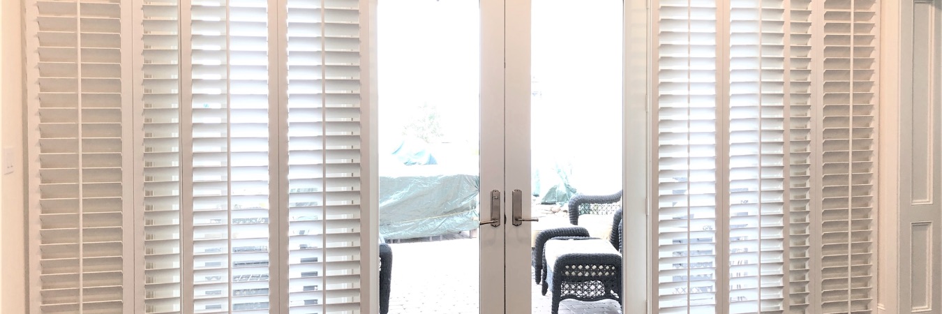 Sliding door shutters in Bluff City