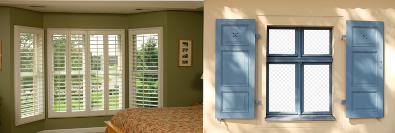 Bluff City TN outdoor and indoor shutters