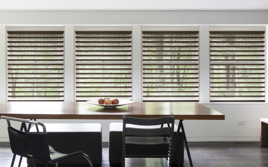 Shutters in a kitchen in Bluff City